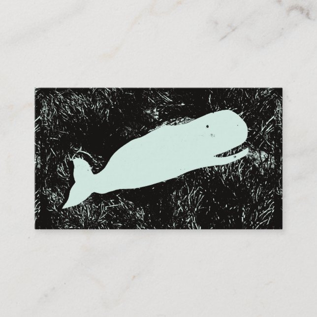 white whale business card (Front)