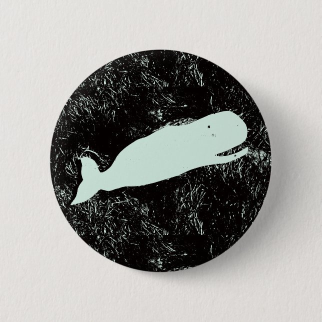 white whale button (Front)