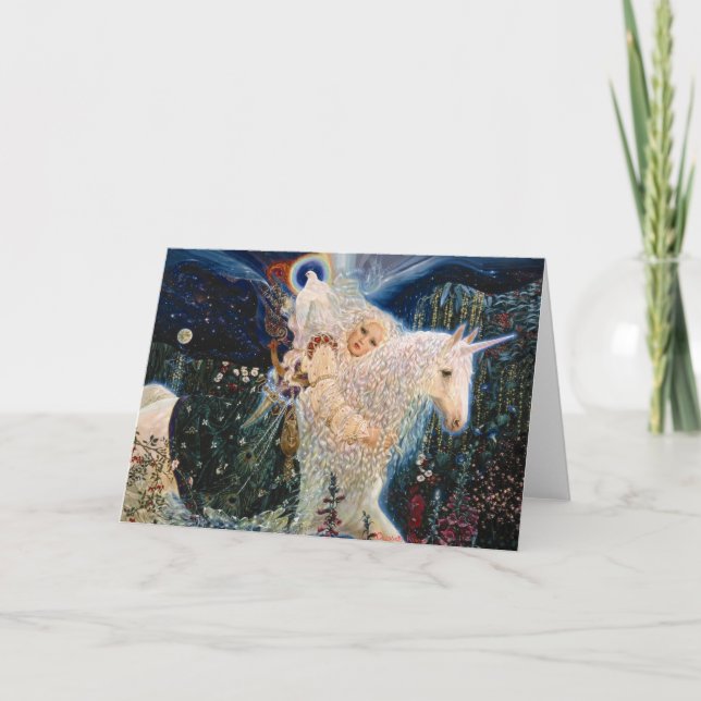 White Wind - Messenger of Love by Elizabeth Kyle. Card (Front)