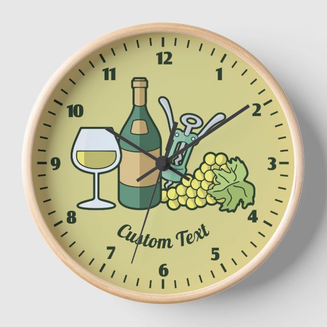 White Wine Clock (Front)