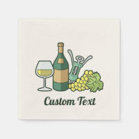 White Wine Napkins