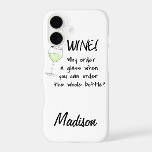 White Wine - Order Whole Bottle Name Personalized