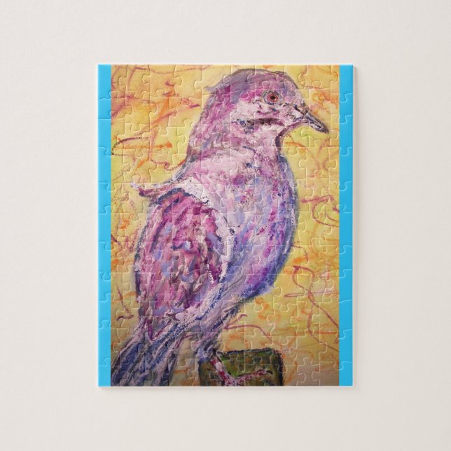 White-winged Dove art Jigsaw Puzzle (Vertical)