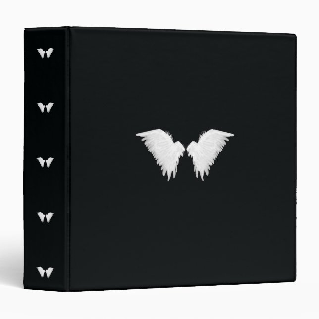 White Wings Binder (Front/Spine)