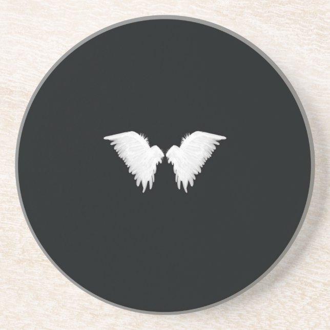 White Wings Coaster (Front)