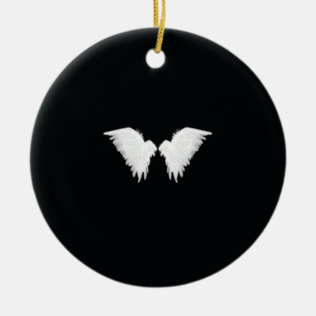 White Wings Ornament (Front)