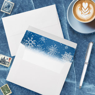 White Winter Dragon Envelope