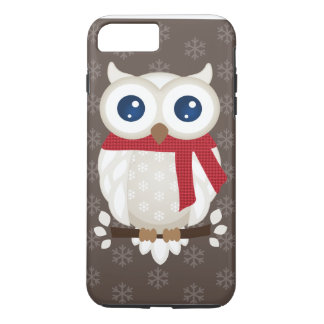 White Winter Owl Case-Mate iPhone Case