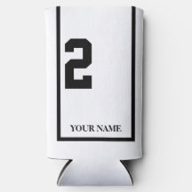 White with Black Horse 2 Saddle Cloth Custom