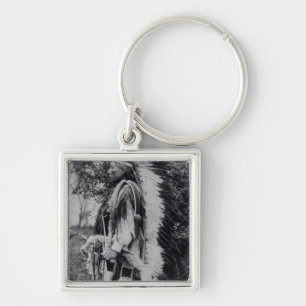 White Wolf, a Comanche Chief, c.1891-98 Keychain