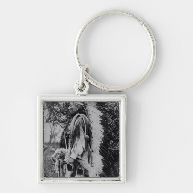 White Wolf, a Comanche Chief, c.1891-98 Keychain (Front)
