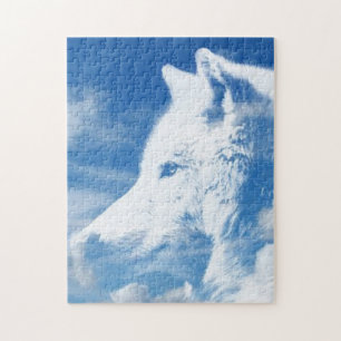 White Wolf Jigsaw Puzzle