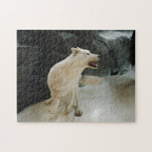 White Wolf Jigsaw Puzzle