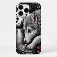 White Wolf's Moonlit Moment