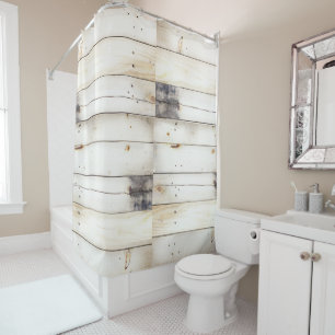 White wooden planks