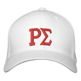 WHITE WOOL CAP WITH RED EMBROIDERY