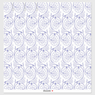 White wrapping paper with a subtle, repeating patt