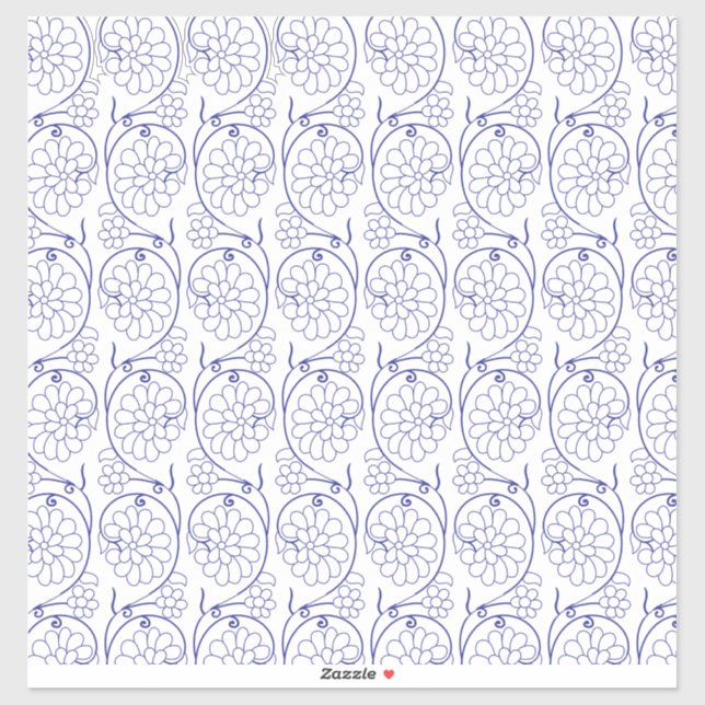White wrapping paper with a subtle, repeating patt (Sheet)
