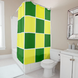 White, Yellow and Green Squares