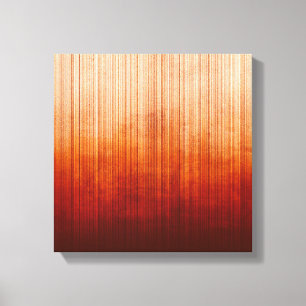 White Yellow Orange Red Burgundy striped Abstract Canvas Print