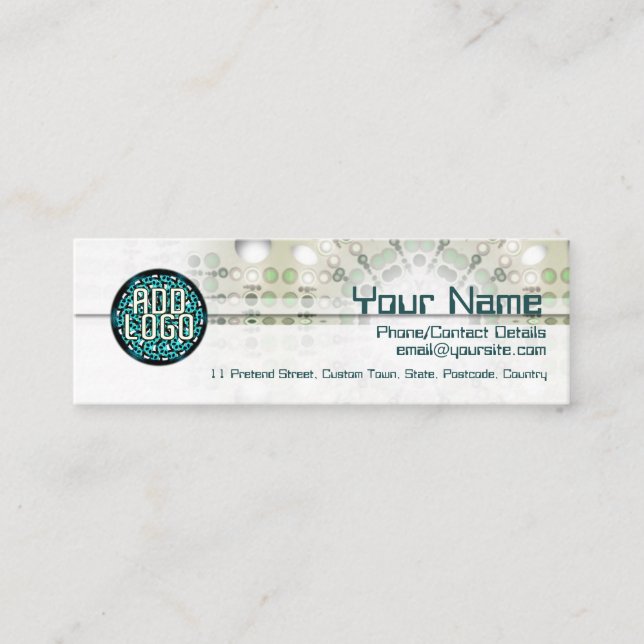 White Zenfasi Small Business CARD (Front)