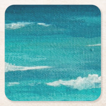 Whitecaps Warm Turquoise Gulf Waters