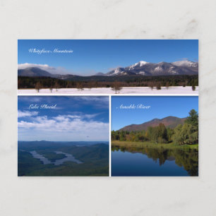 Whiteface Mountain-Lake Placid Postcard