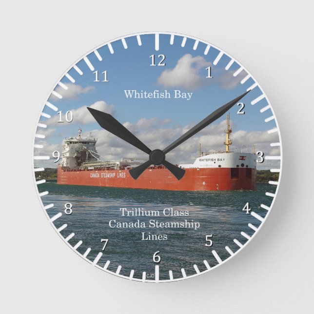 Whitefish Bay clock (Front)