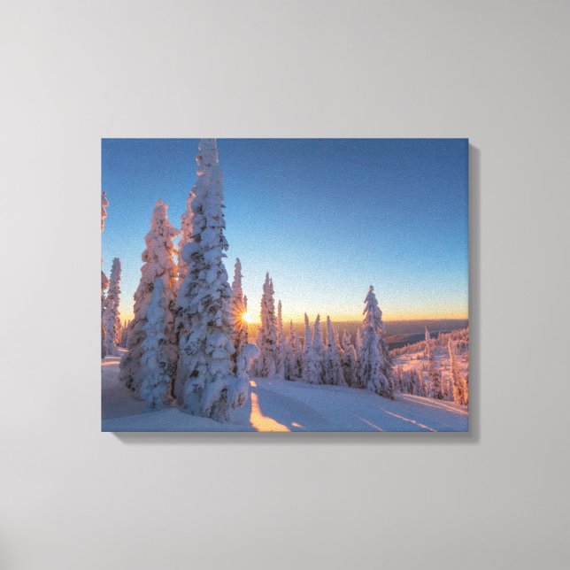 Whitefish, Montana Canvas Print (Front)
