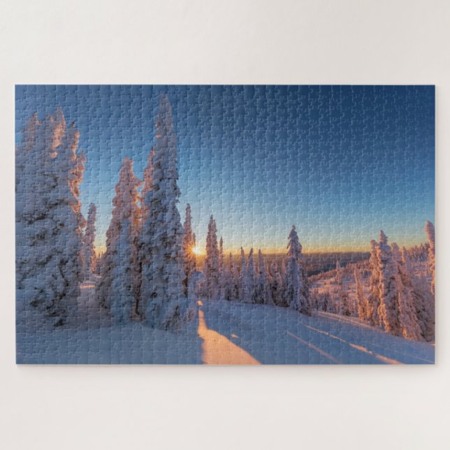 Whitefish, Montana Jigsaw Puzzle (Horizontal)