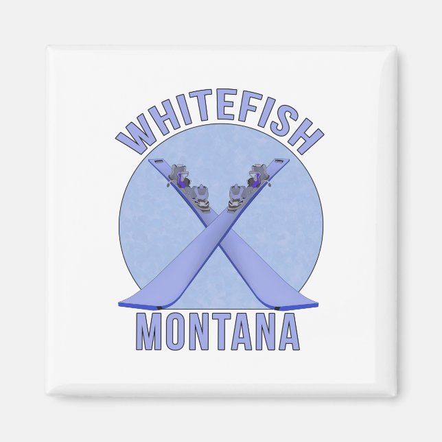 Whitefish, Montana Magnet (Front)