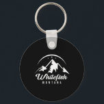 Whitefish Montana Ski Resort Skiing Snowboarding  Keychain<br><div class="desc">Whitefish Montana Ski Resort Skiing Snowboarding</div>