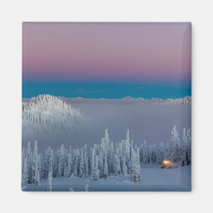 Whitefish Mountain Resort in Whitefish, Montana Magnet