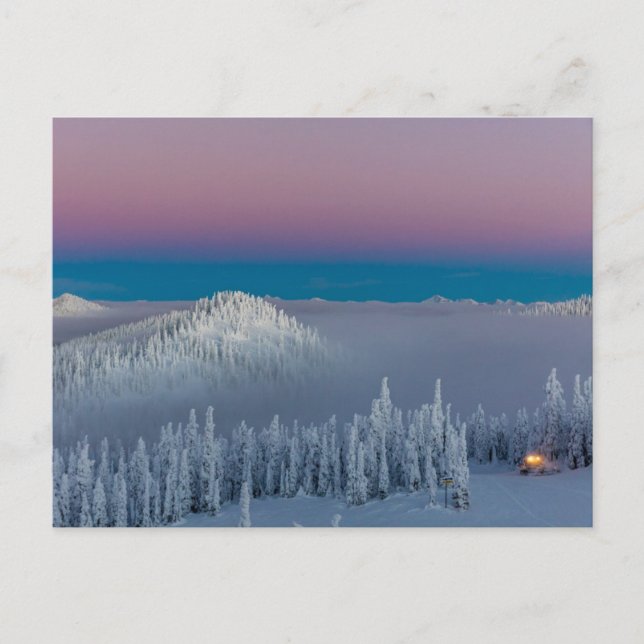 Whitefish Mountain Resort in Whitefish, Montana Postcard (Front)