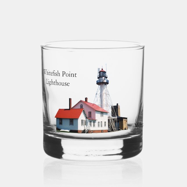 Whitefish Point Lighthouse glass (Front)