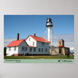 Whitefish Point Lighthouse - Michigan Poster