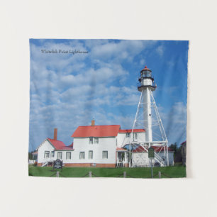 Whitefish Point Lighthouse tapestry