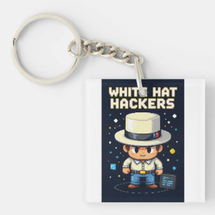 WhiteHat HacKer Keychain
