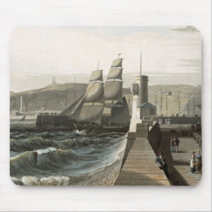 Whitehaven, Cumberland, from 'A Voyage Around Grea Mouse Pad
