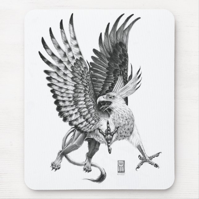 Whitehead Griffin Mouse Pad (Front)