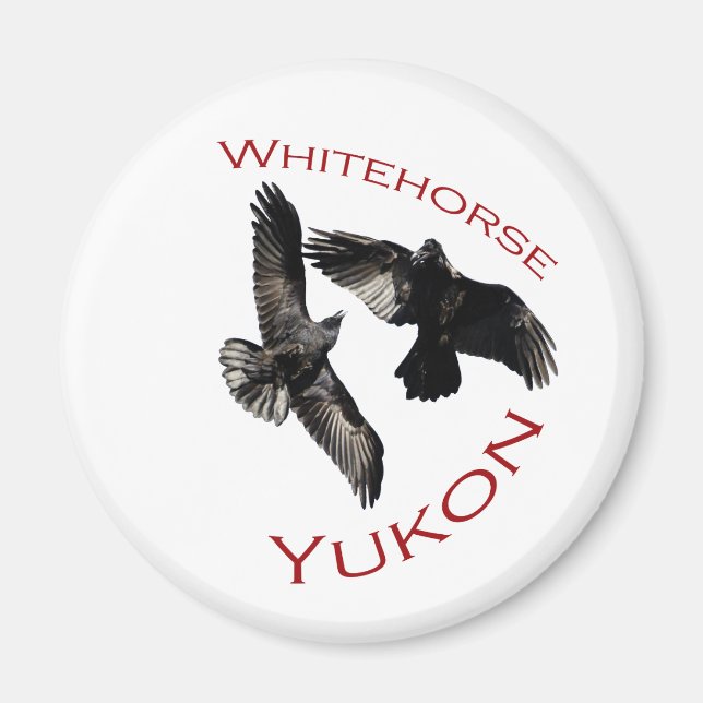 Whitehorse, Yukon Magnet (Front)