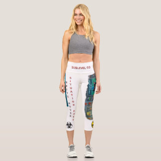 WHITEHOUSE SITUATION ROOM CAPRI LEGGINGS