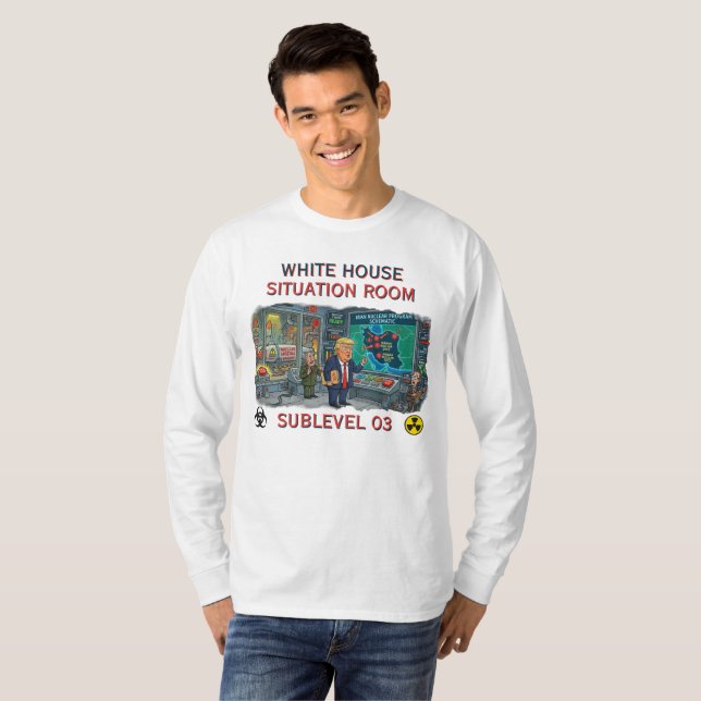 WHITEHOUSE SITUATION ROOM T-Shirt (Front Full)