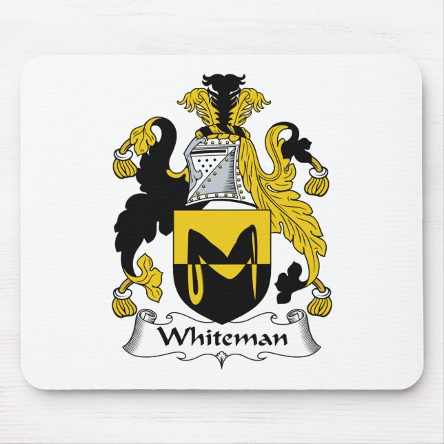Whiteman Family Crest Mouse Pad (Front)