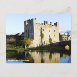White's Castle Athy, Co. Kildare Irlande Carte pos