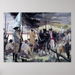 Whites of Eyes by Ken Riley Print