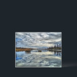 Whiteshell Autumn Reflection Postcard<br><div class="desc">A Photographic Moments Design featuring a crystal clear reflection of an autumn sky over the Whiteshell River in Whiteshell Park, Manitoba. The beauty of this image is enhanced with HDR treatment to bring out the stunning detail of this landscape capture. Share the memory of your travels to this wonder-filled paradise...</div>