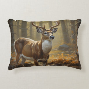 Whitetail Buck Accent Pillow
