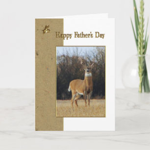 Whitetail Buck Father's Day Card