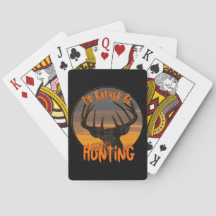 Whitetail Buck Playing Cards, Deer Hunting Playing Cards